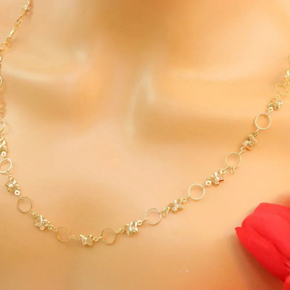 "New Beautiful Design Necklace Chain for Women/Girls, Gift, N558 - Picture 9 of 10